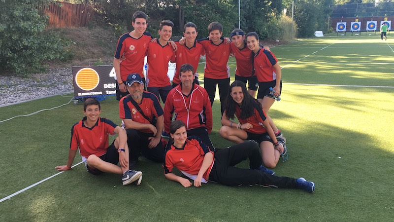 Dos récords navarros en la II Tirada de la Liga Nacional de menores y cadetes